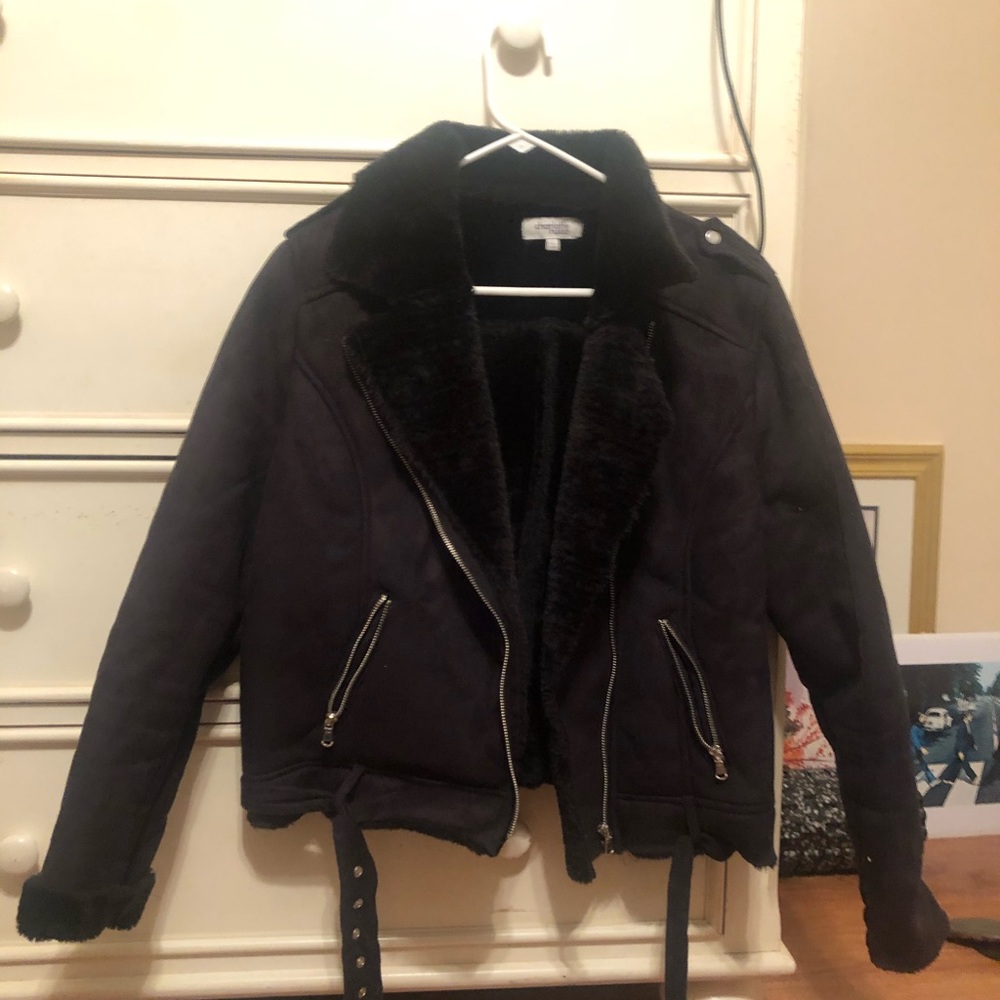 Charlotte Russe heavy fleece coat